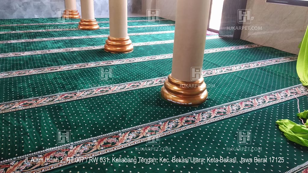 karpet masjid nurul iman pondok alam indah