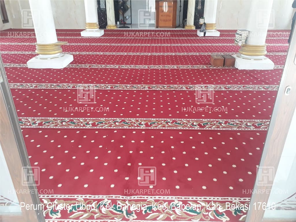 karpet masjid lokal asofa masjid ubudiyah