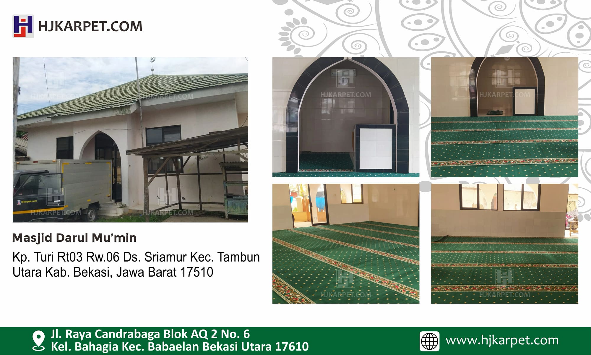 karpet masjid darul mu'min