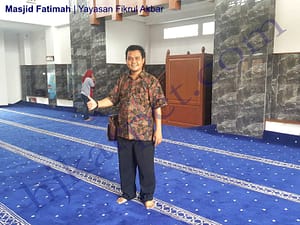 Karpet Masjid Fatimah Yayasan Fikrul Akbar