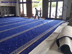 karpet masjid di polewali mandar