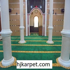 Pemasangan Karpet Masjid Custom Jami Al-Falah