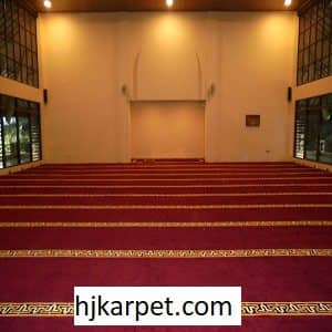 Pemasangan Karpet Masjid Custom Baitus Sa'ada Serang Banten