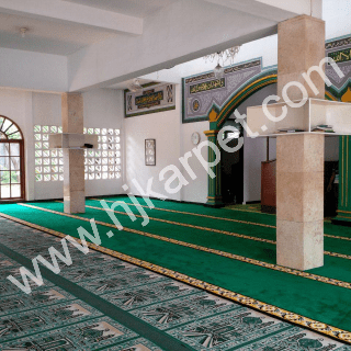 Pemasangan Karpet Masjid ARRIDWAN Pasar Minggu