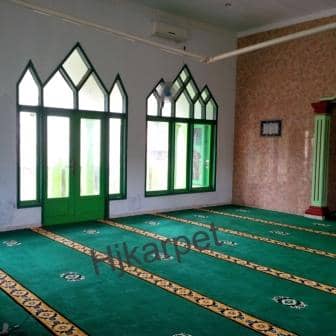 karpet masjid di hulu sungai utara